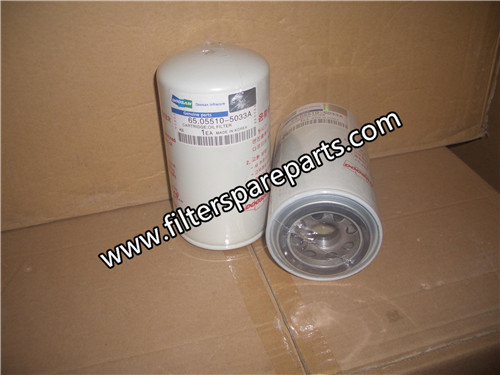 65.05510-5033A oil filter for Doosan